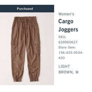 Abercrombie and Fitch Joggers